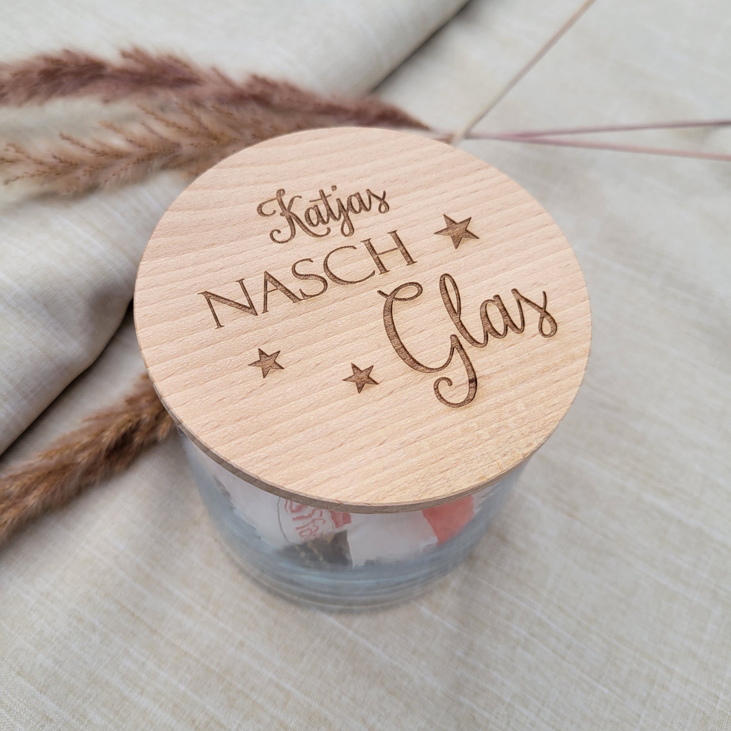 Naschglas Nervennahrung personalisiert