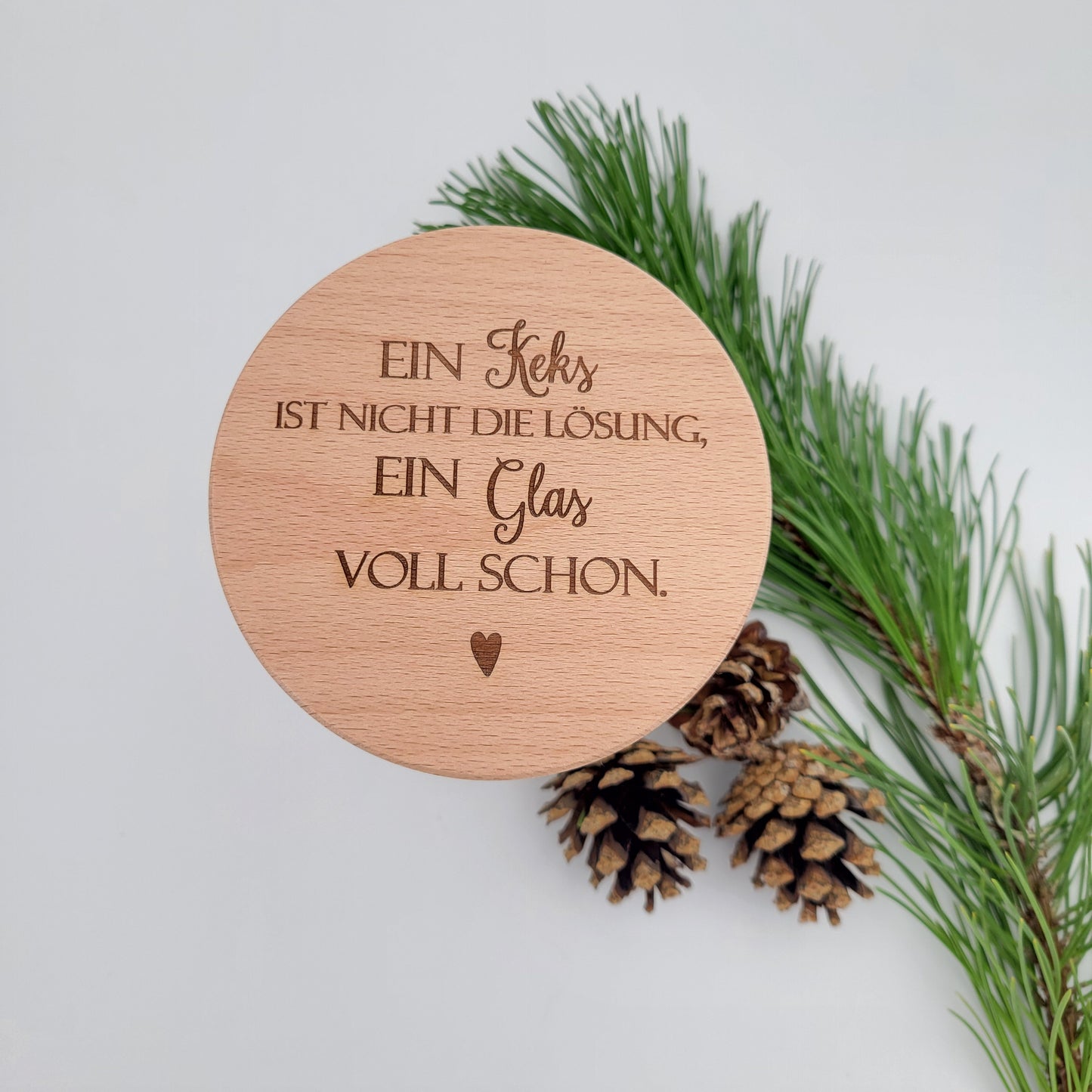 Vorratsglas Ein Keks ist nicht die Lösung