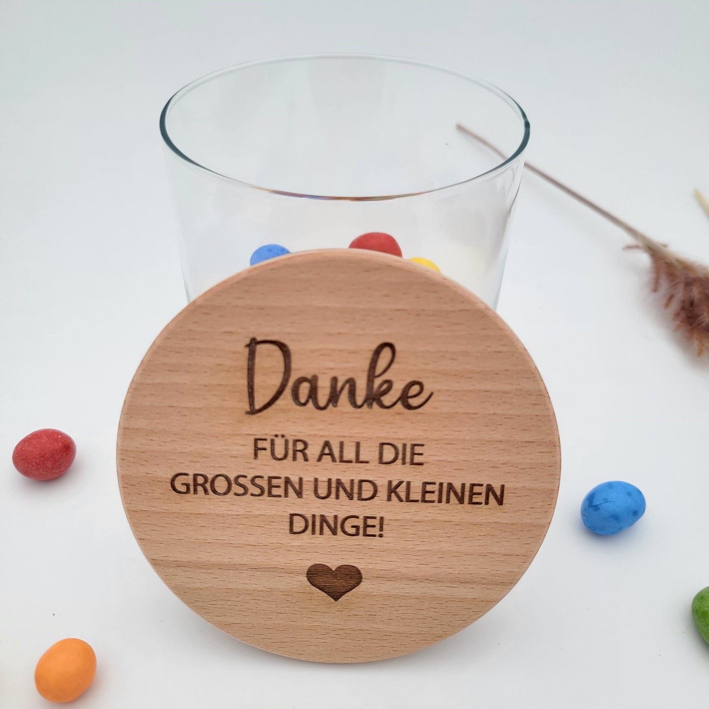 Vorratsglas Danke für all die großen und kleinen Dinge Geschenk