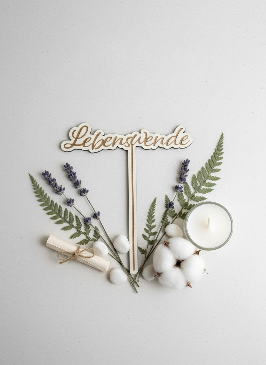 Lebenswende Cake Topper