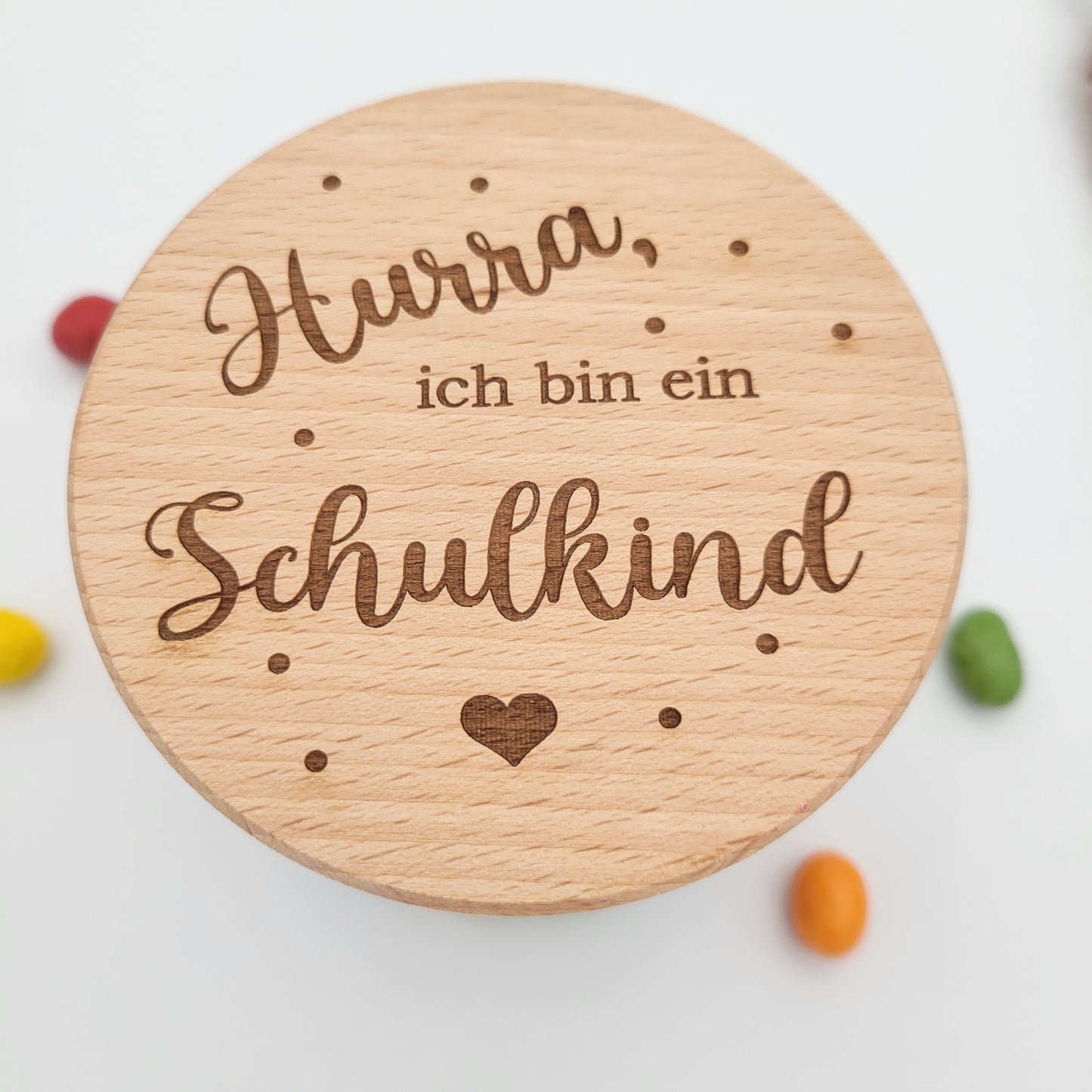 Vorratsglas Einschulung Schulkind