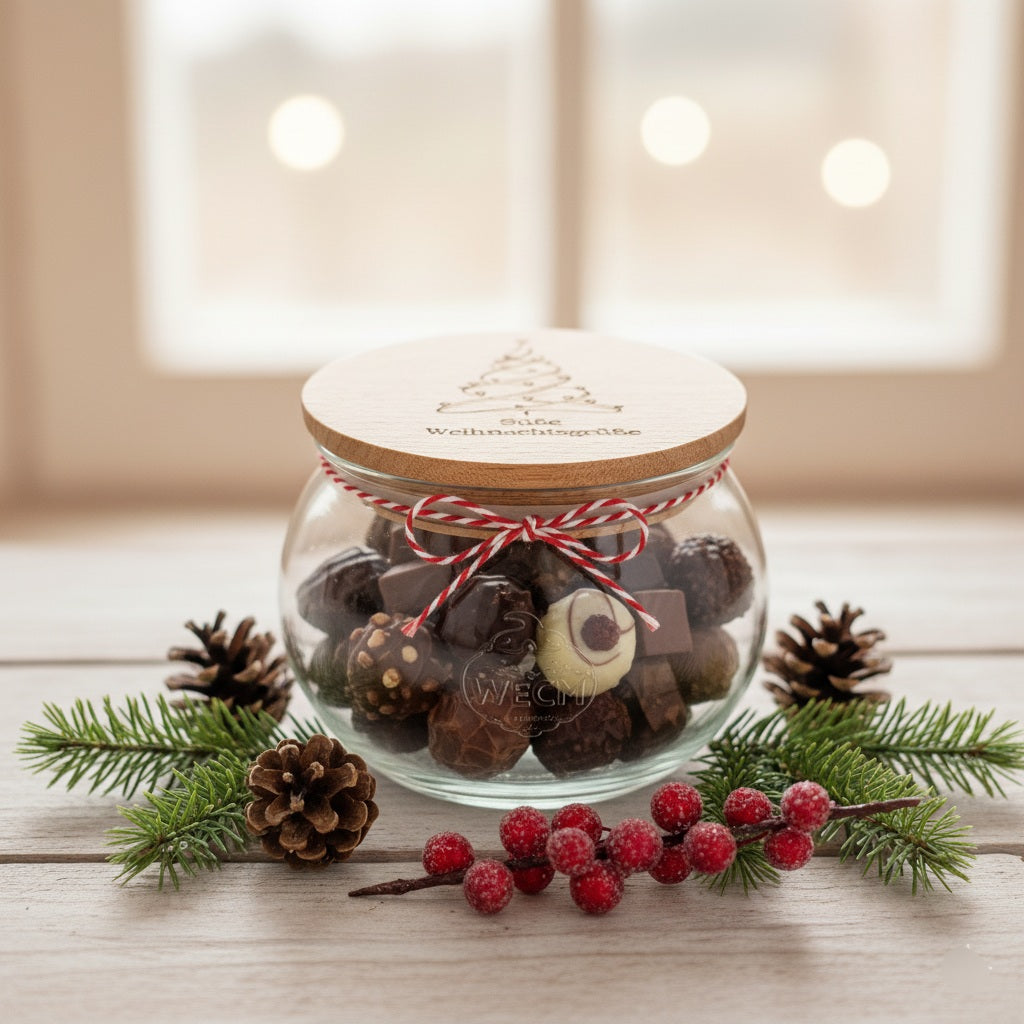 Vorratsglas Glas Süße Weihnachten