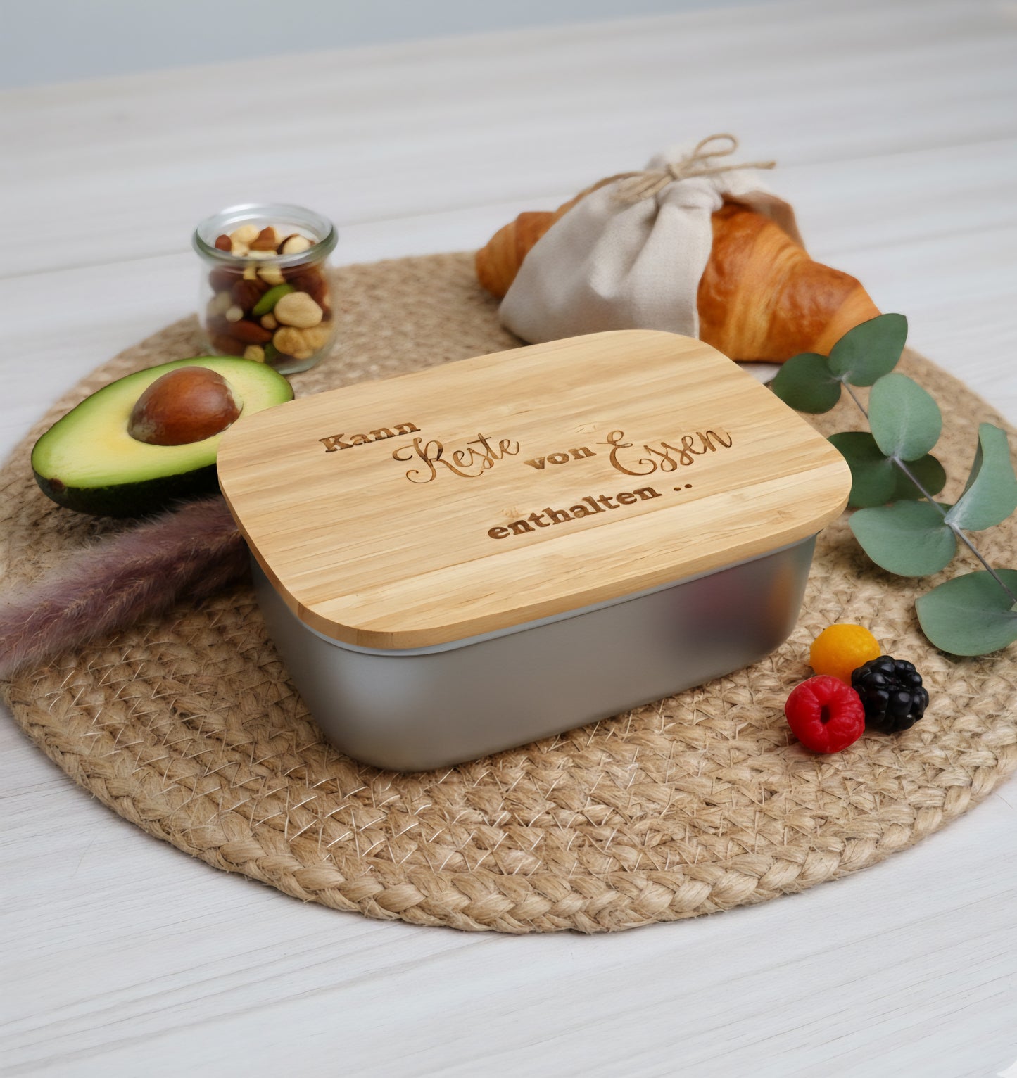 Brotdose - Kann Reste von Essen enthalten