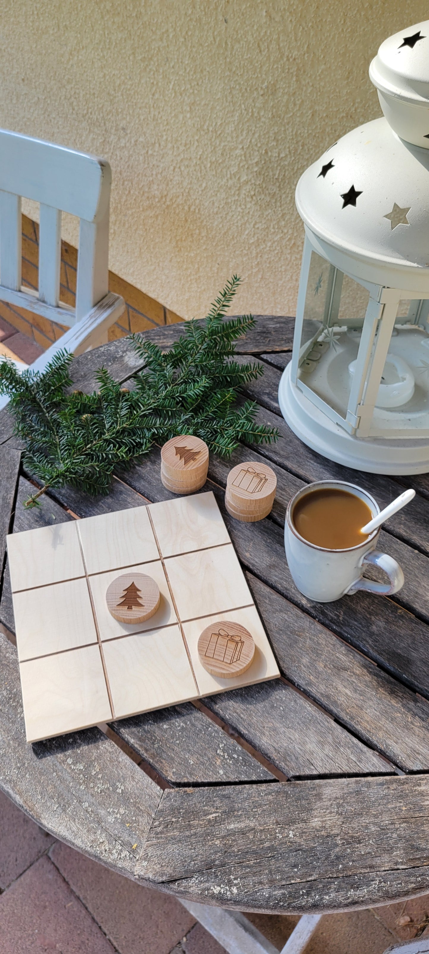 Tik Tak Toe Spiel Weihnachten