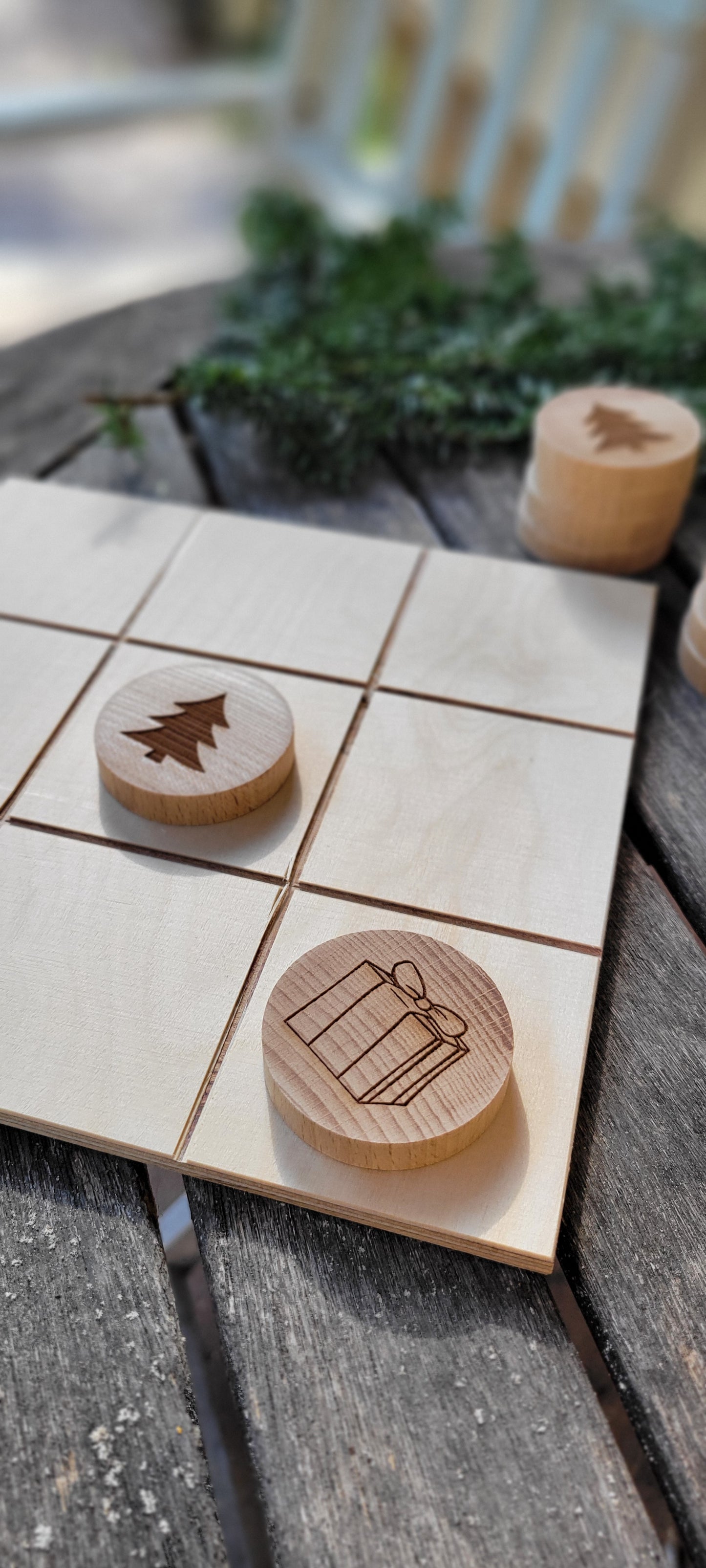 Tik Tak Toe Spiel Weihnachten