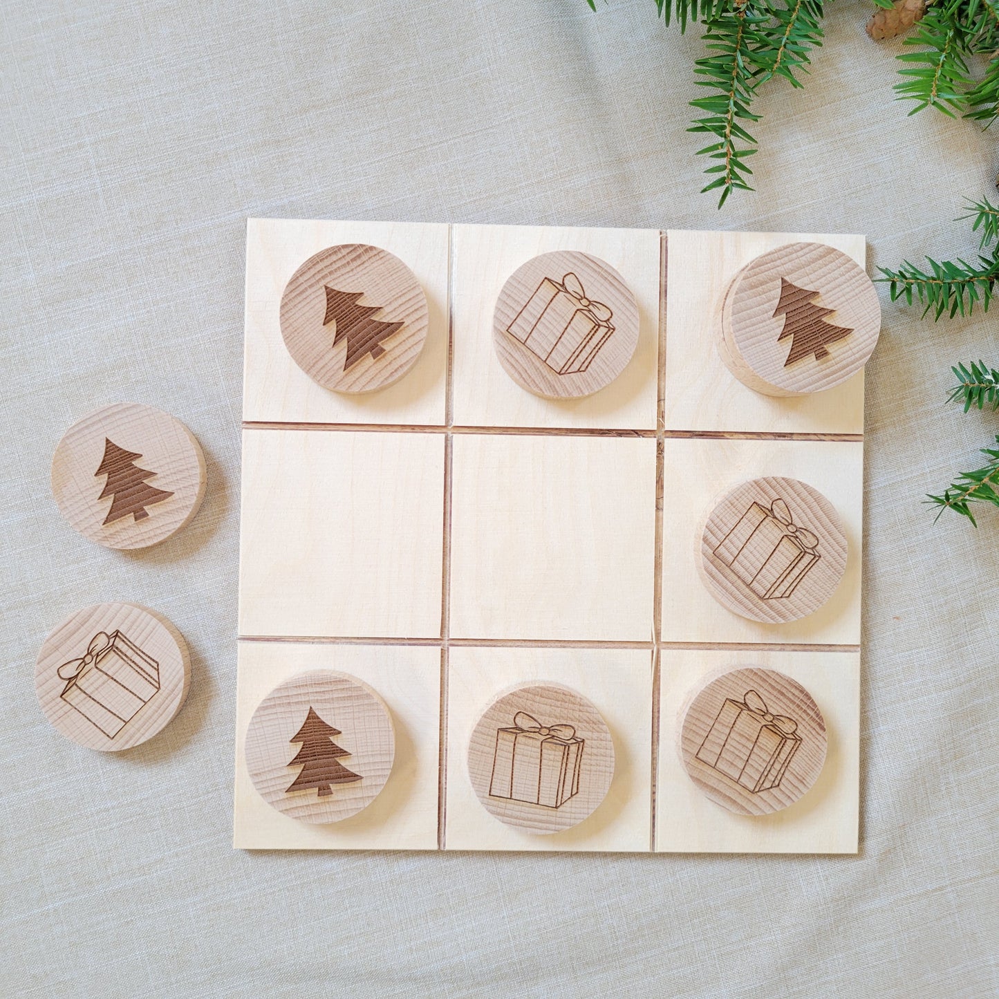 Tik Tak Toe Spiel Weihnachten