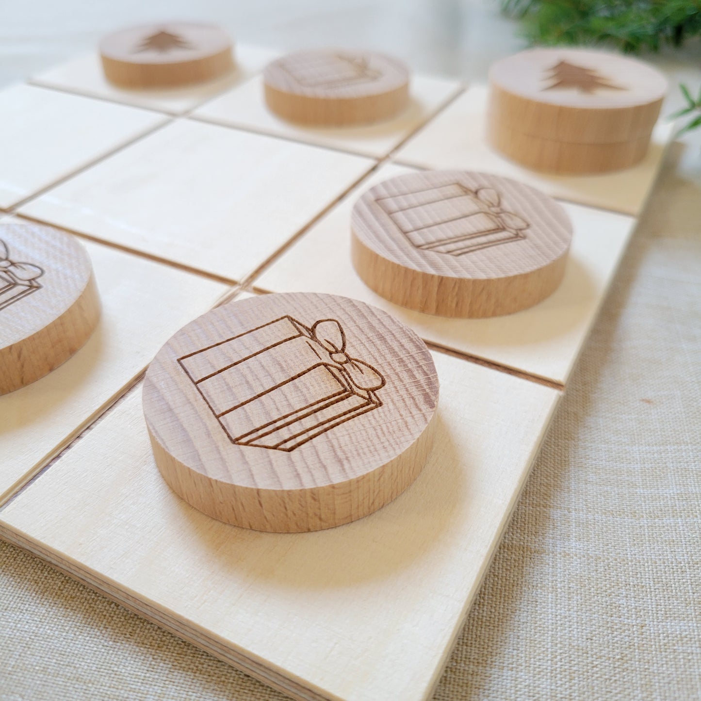 Tik Tak Toe Spiel Weihnachten