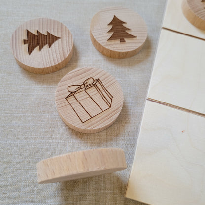 Tik Tak Toe Spiel Weihnachten