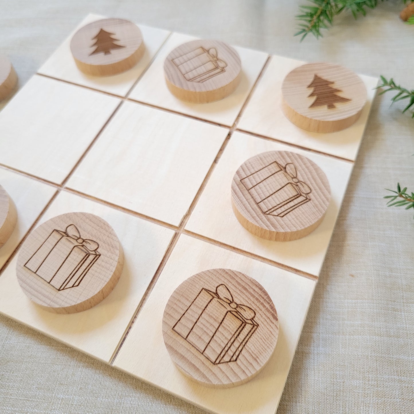 Tik Tak Toe Spiel Weihnachten