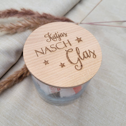 Naschglas Nervennahrung personalisiert