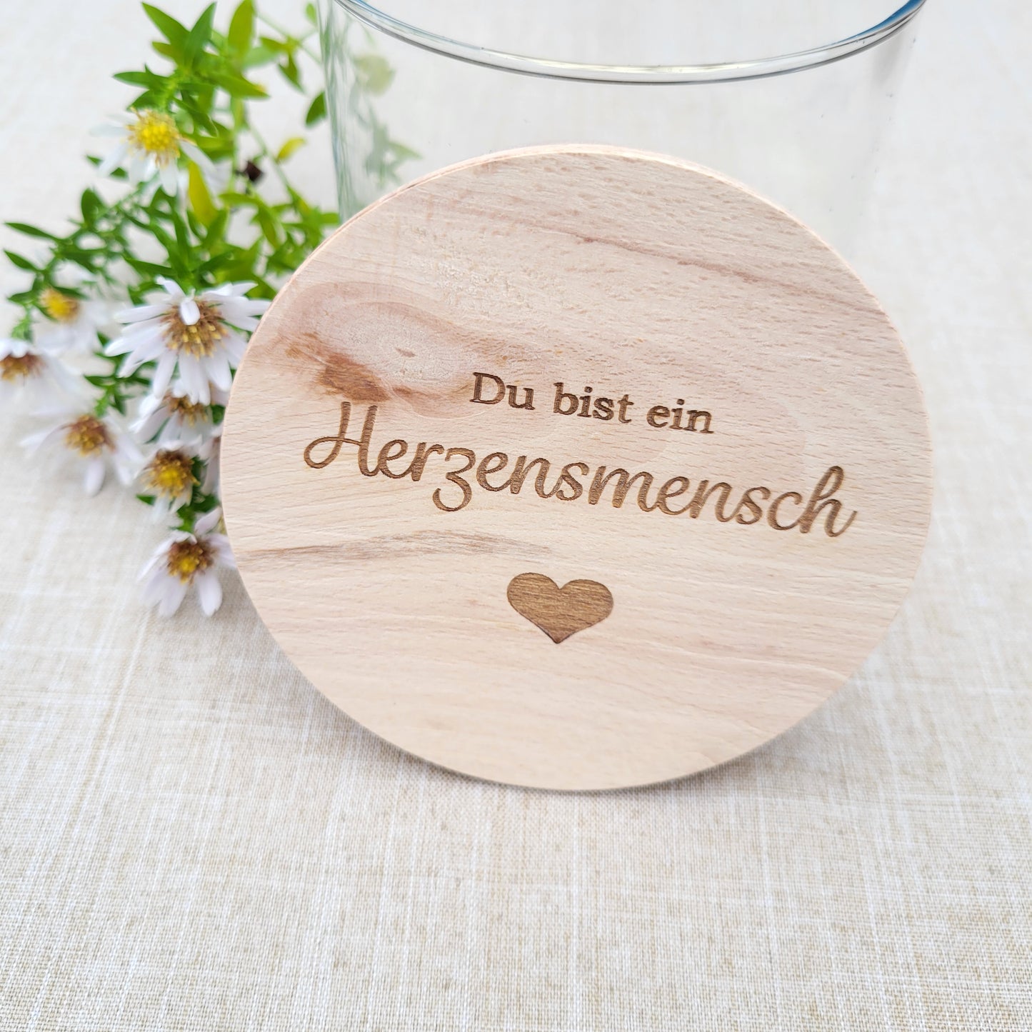 Vorratsglas Herzensmensch