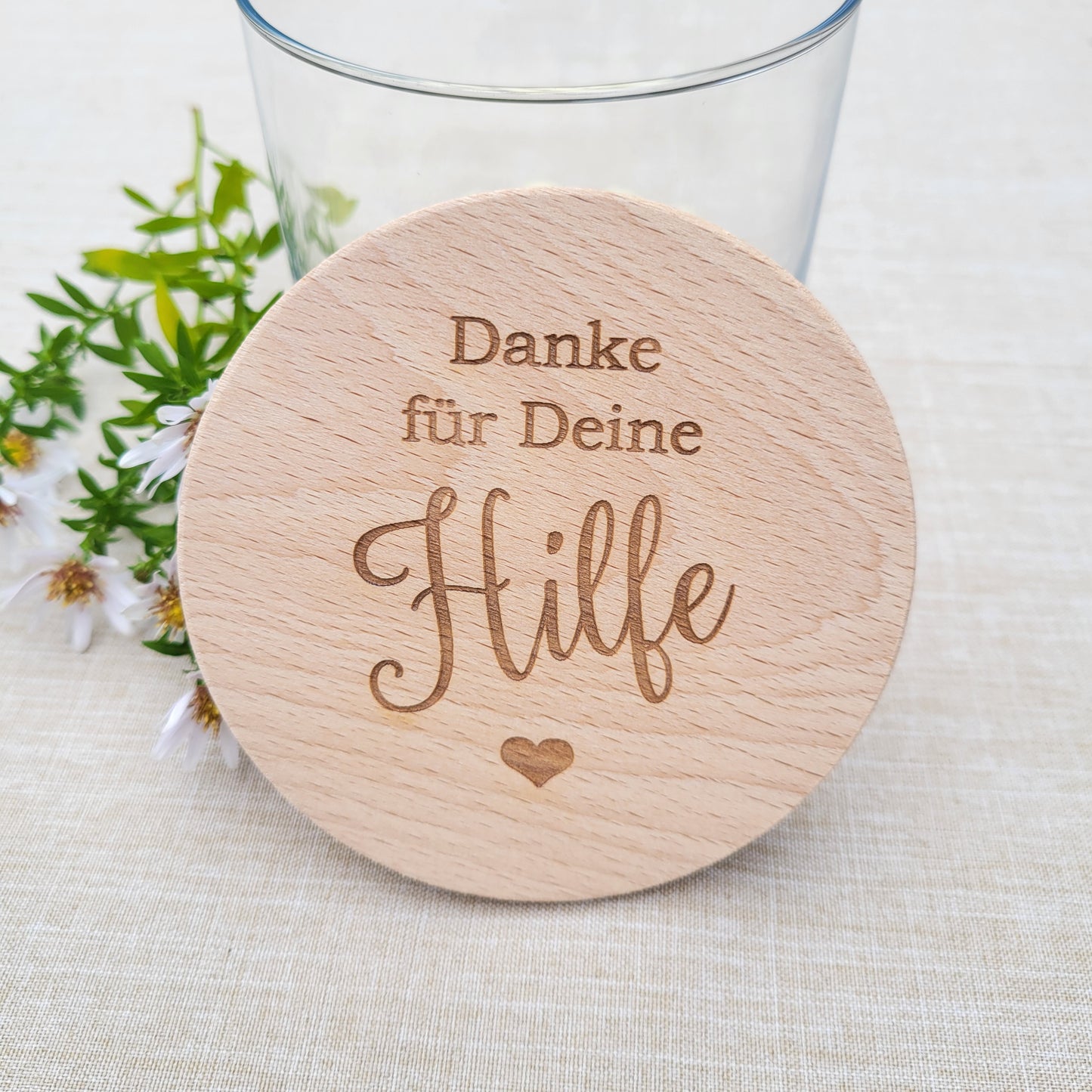 Vorratsglas Danke für Deine Hilfe