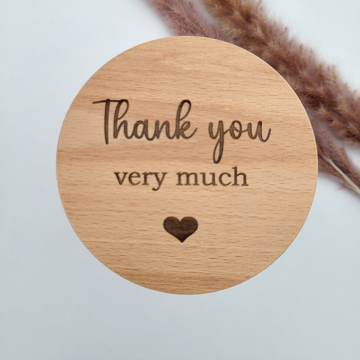 Vorratsglas Thank you very much