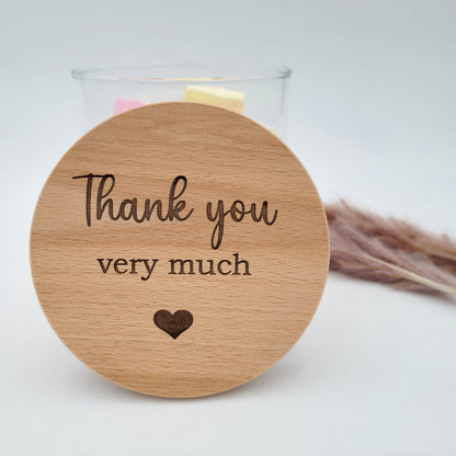 Vorratsglas Thank you very much