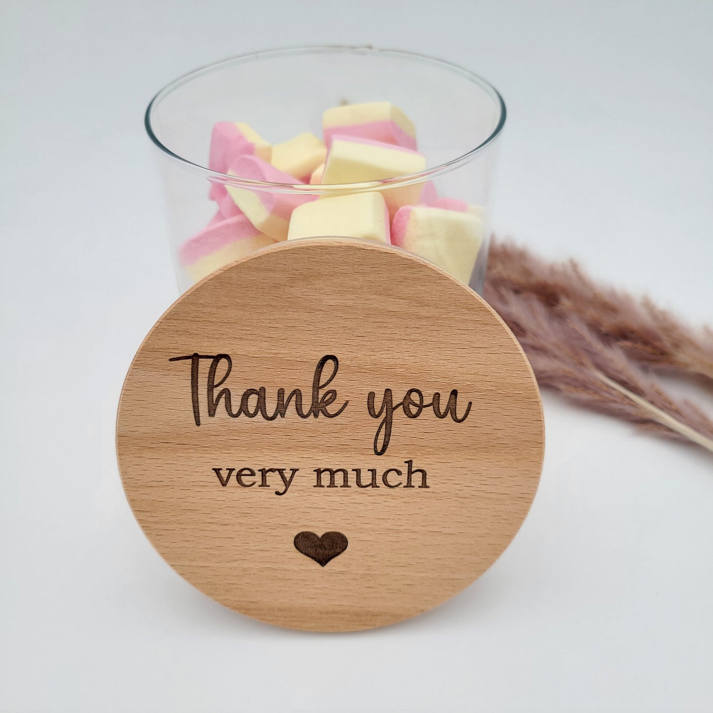 Vorratsglas Thank you very much