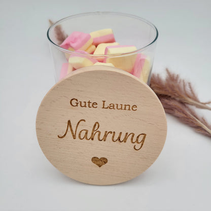 Vorratsglas Gute Laune Nahrung