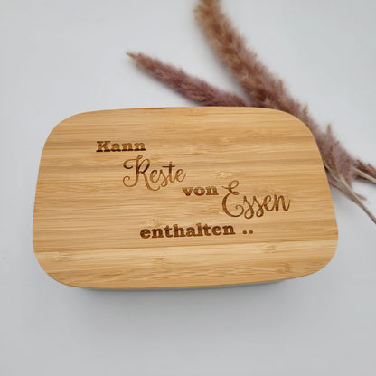 Brotdose - Kann Reste von Essen enthalten