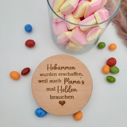 Vorratsglas Hebamme Helden