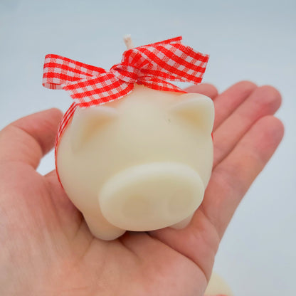 Kerze Glücksschwein Set 4 Stück