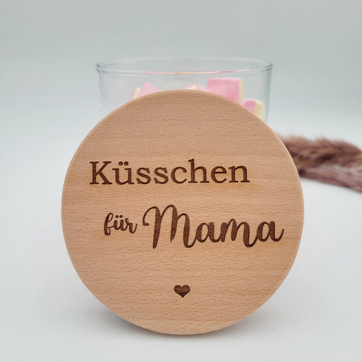 Vorratsglas Küsschen für Mama