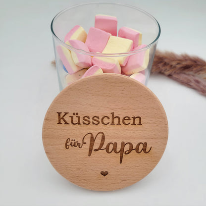 Vorratsglas Küsschen für Papa
