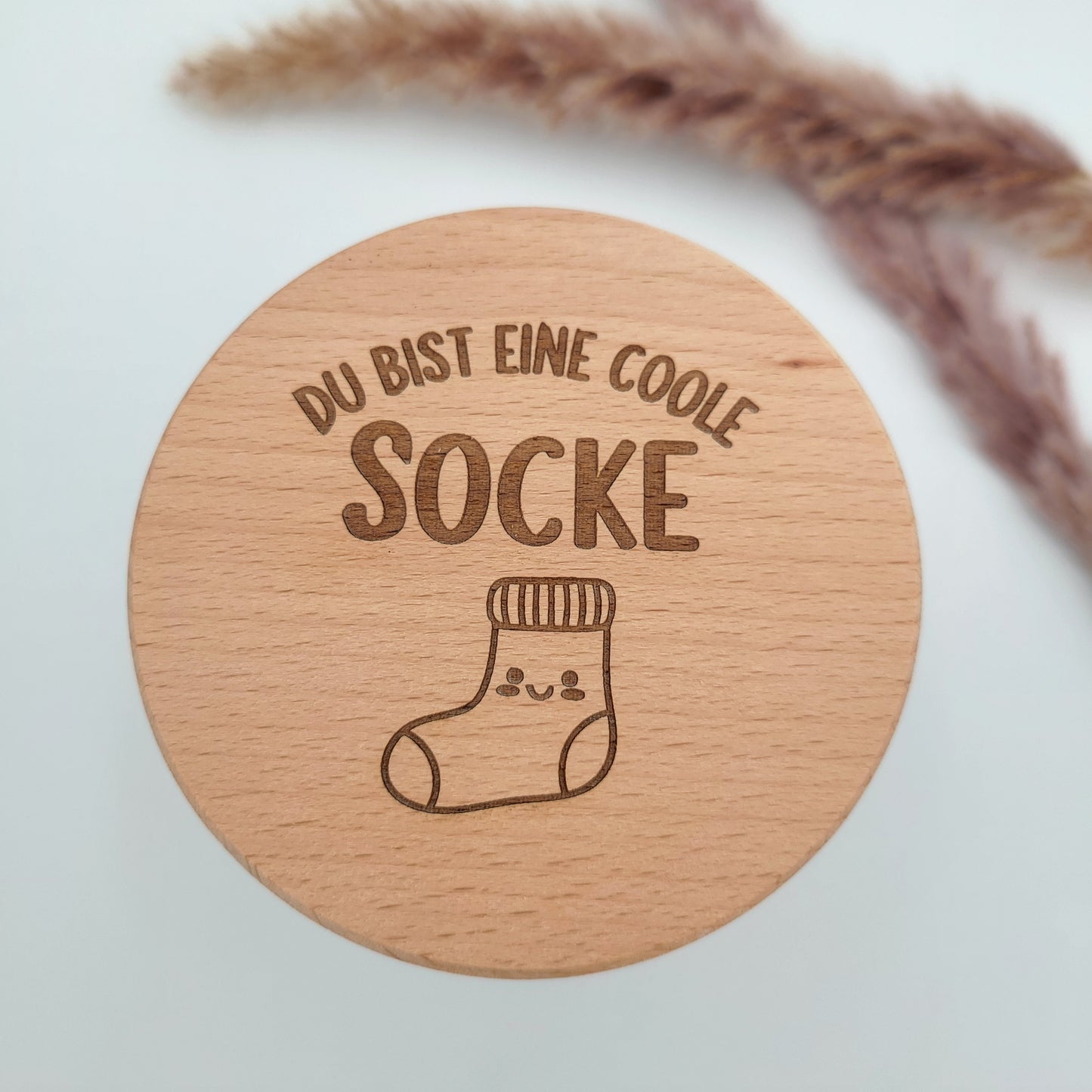 Vorratsglas coole Socke