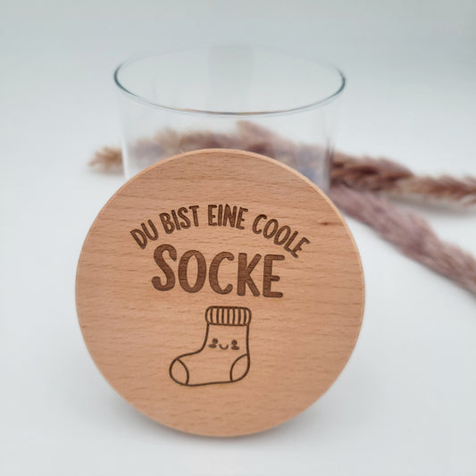 Vorratsglas coole Socke