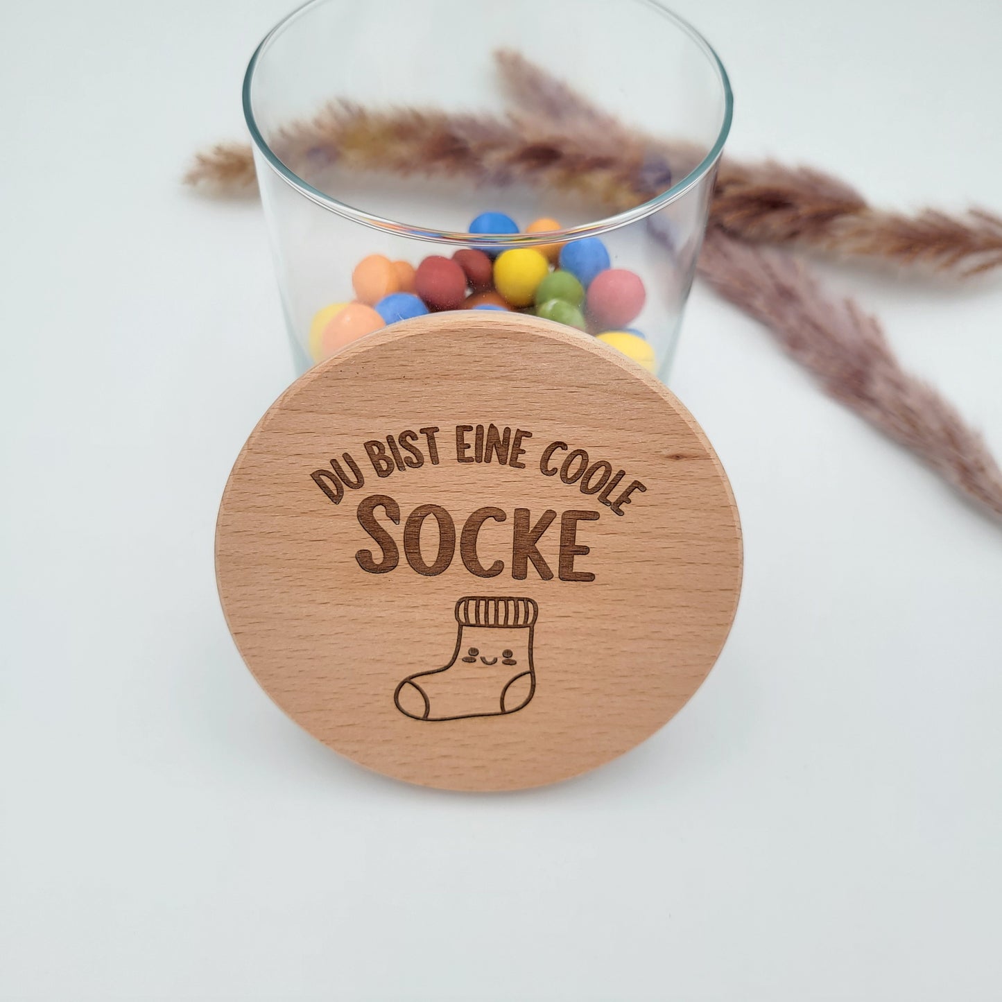 Vorratsglas coole Socke