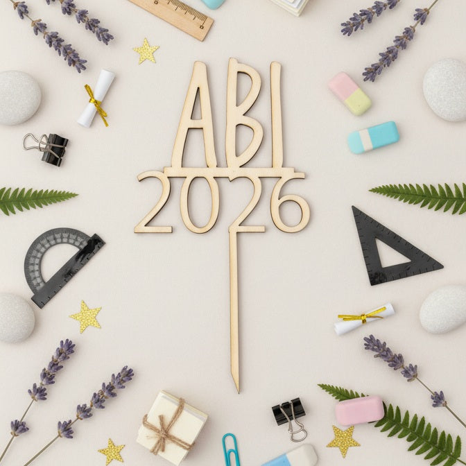 Abi 2026 Cake Topper Abitur