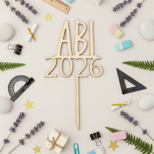 Abi 2026 Cake Topper Abitur