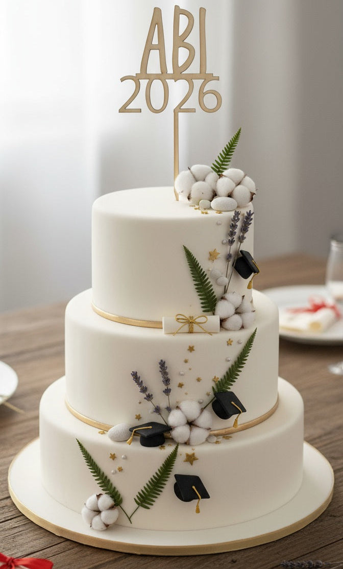 Abi 2026 Cake Topper Abitur