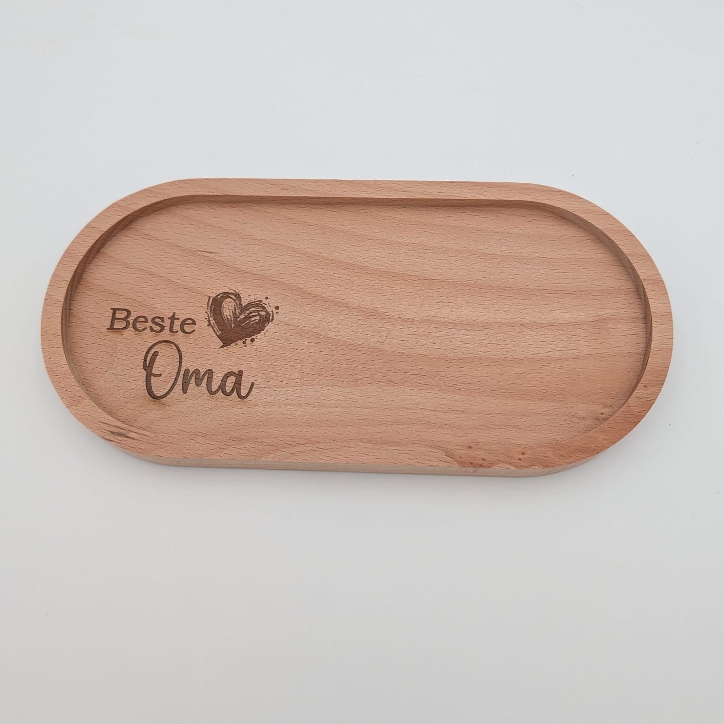 Holztablett oval Beste Oma