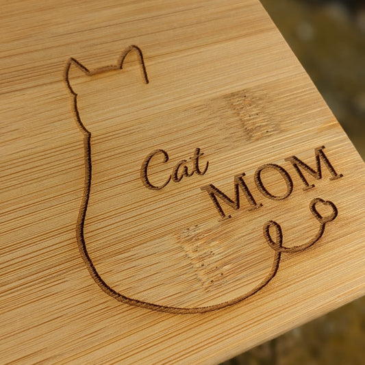 Frühstücksbrettchen CAT MOM