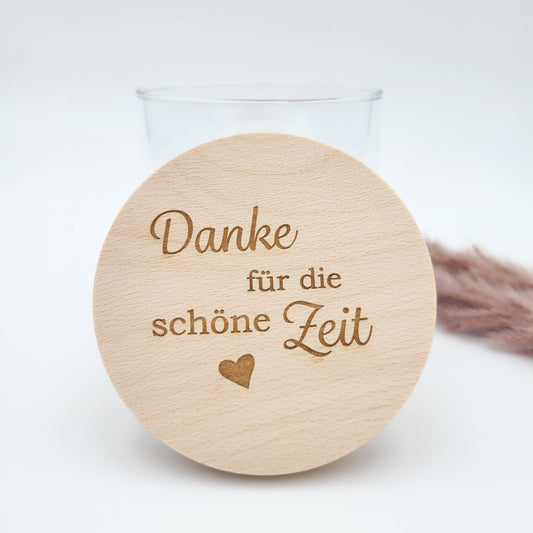 Vorratsglas Danke für die schöne Zeit
