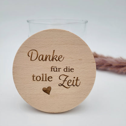 Vorratsglas Danke für die tolle Zeit