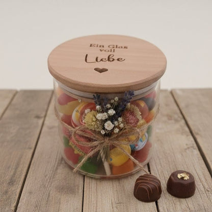 Vorratsglas Ein Glas voll Liebe