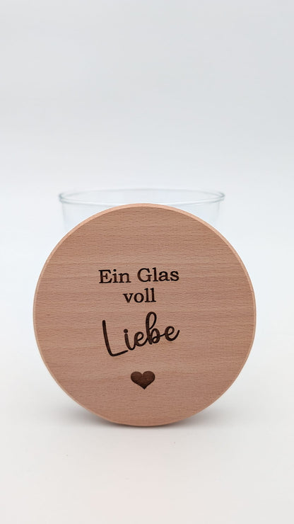Vorratsglas Ein Glas voll Liebe