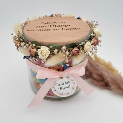 Vorratsglas Glück ist eine Mama wie..