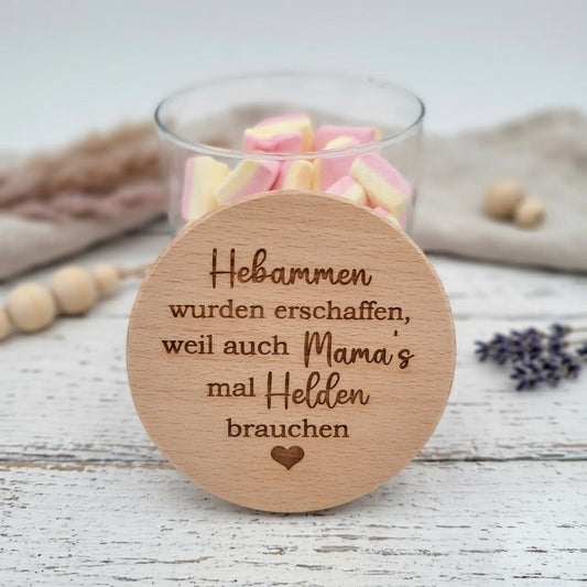 Vorratsglas Hebamme Helden