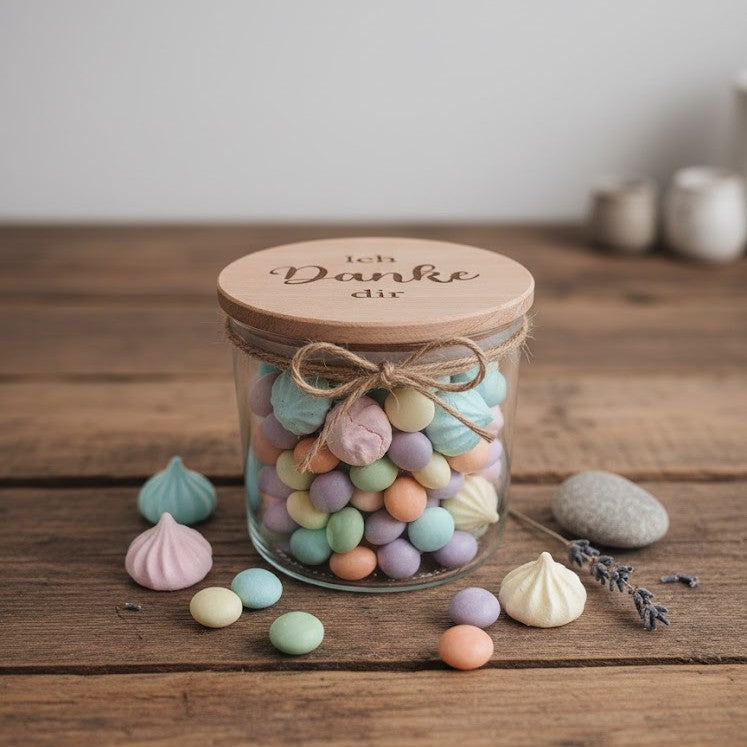 Vorratsglas Ich danke dir / euch