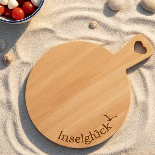 Brett  Inselglück & Möwe rund