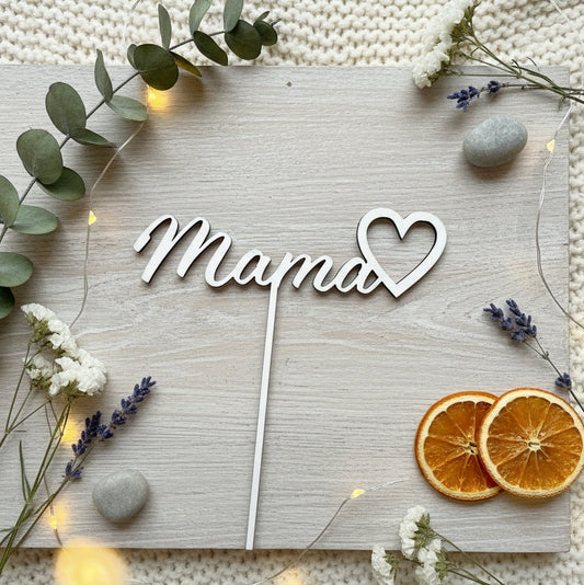 Mama Cake Topper