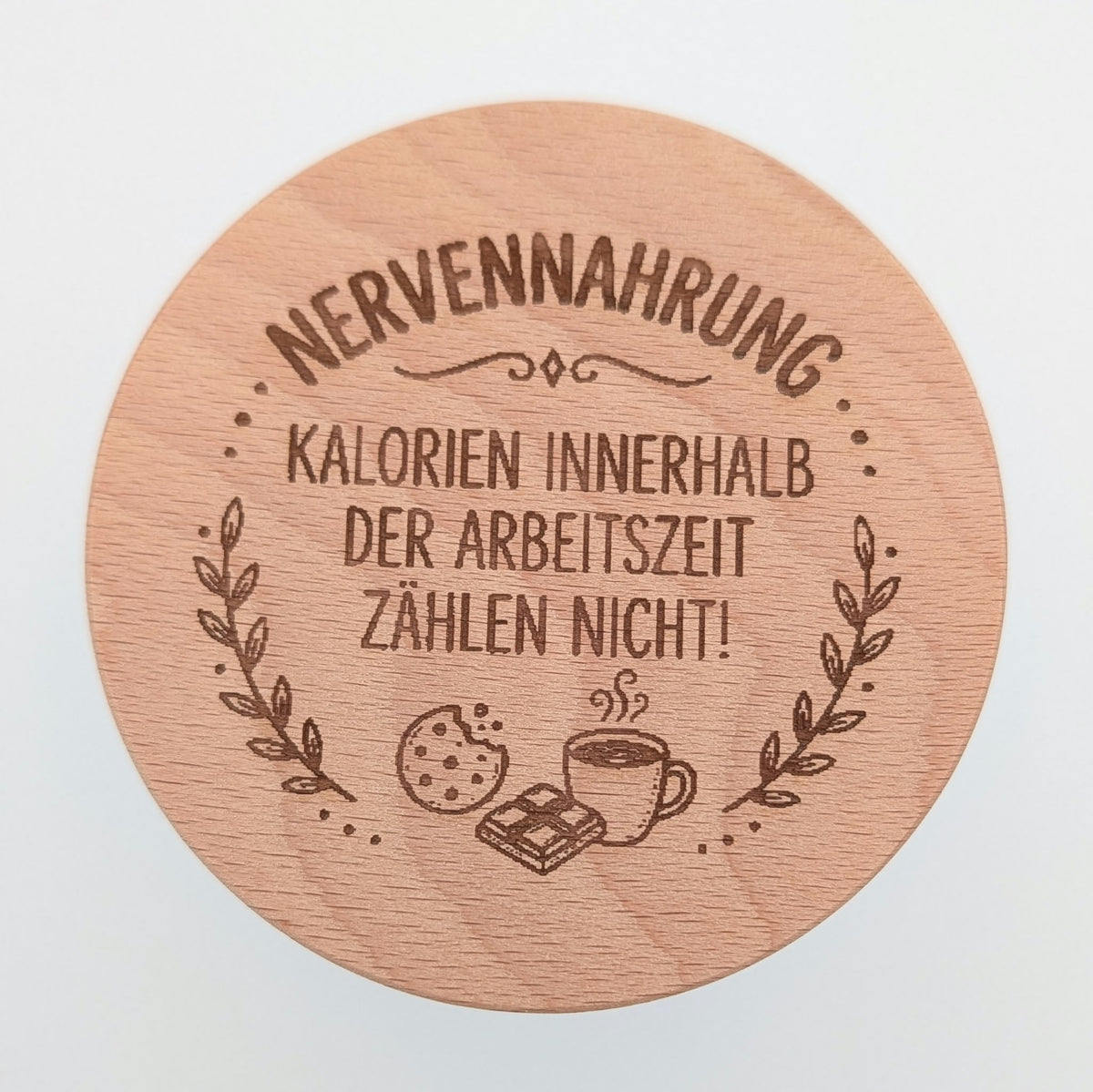 Nervennahrung Vorratsglas – Kalorien innerhalb der Arbeitszeit zählen nicht | Bürogeschenk