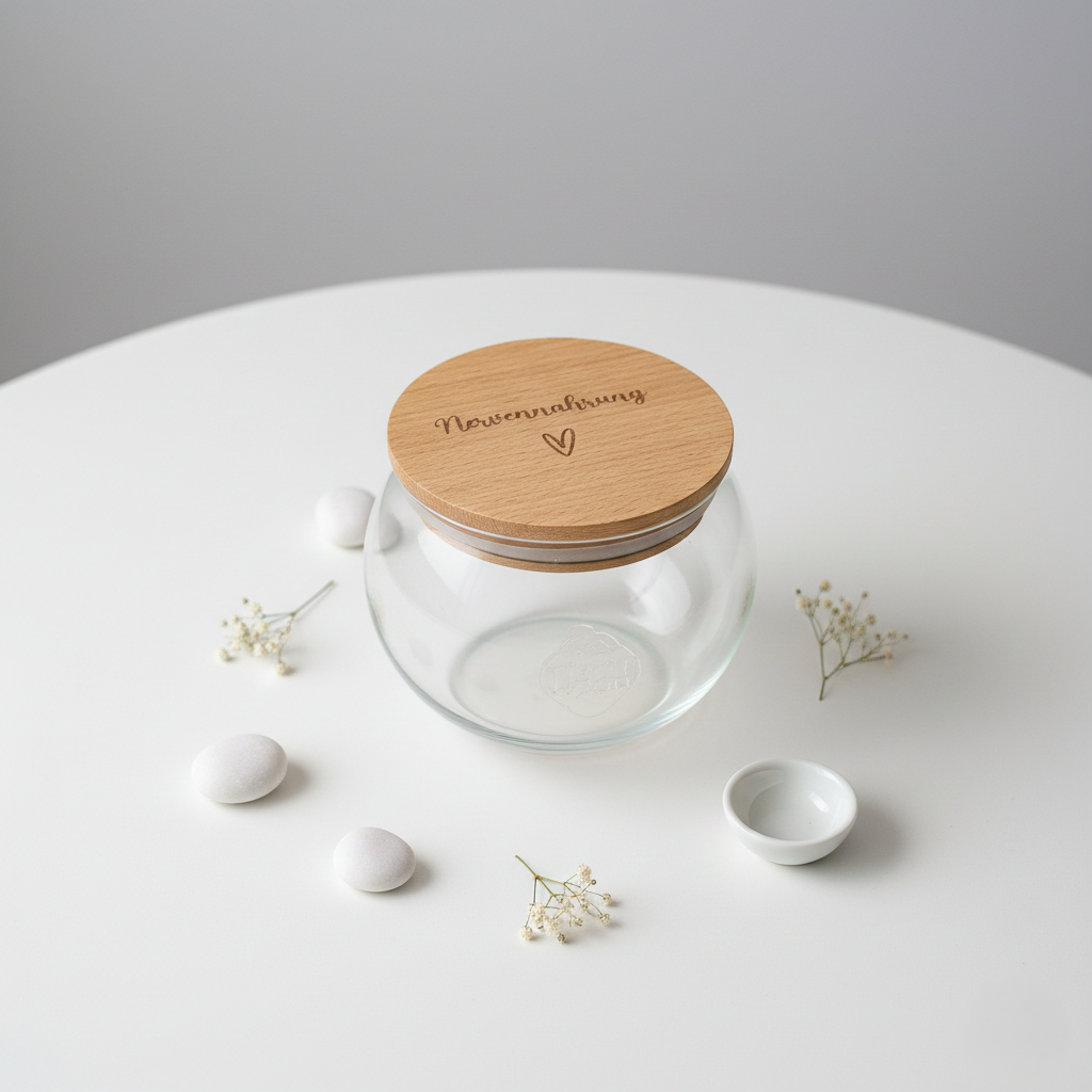 Nervennahrung Vorratsglas Weck Herz