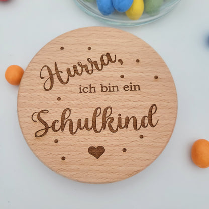 Vorratsglas Einschulung Schulkind
