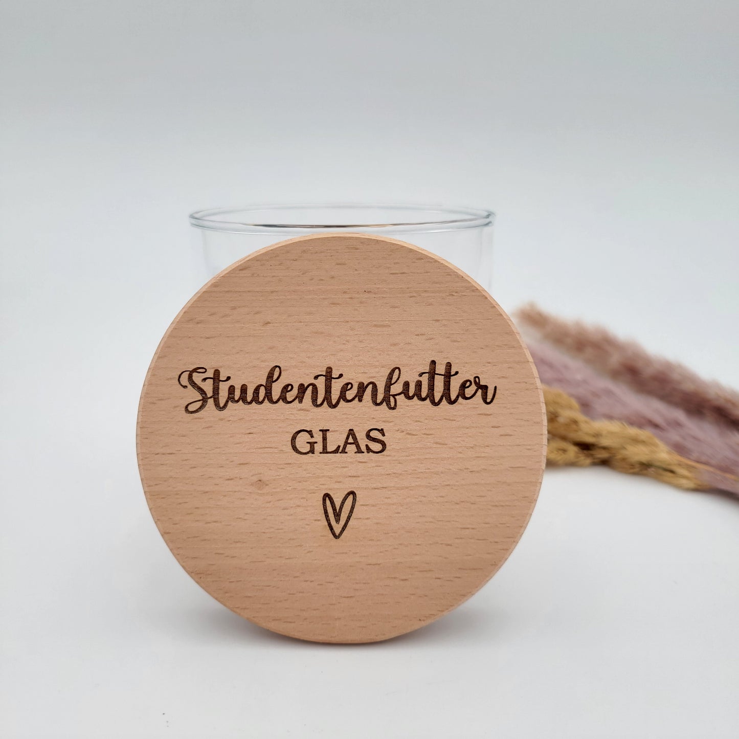 Glas Studentenfutter Vorratsglas graviert