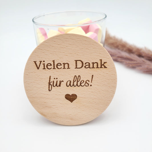 Vorratsglas Vielen Dank für alles