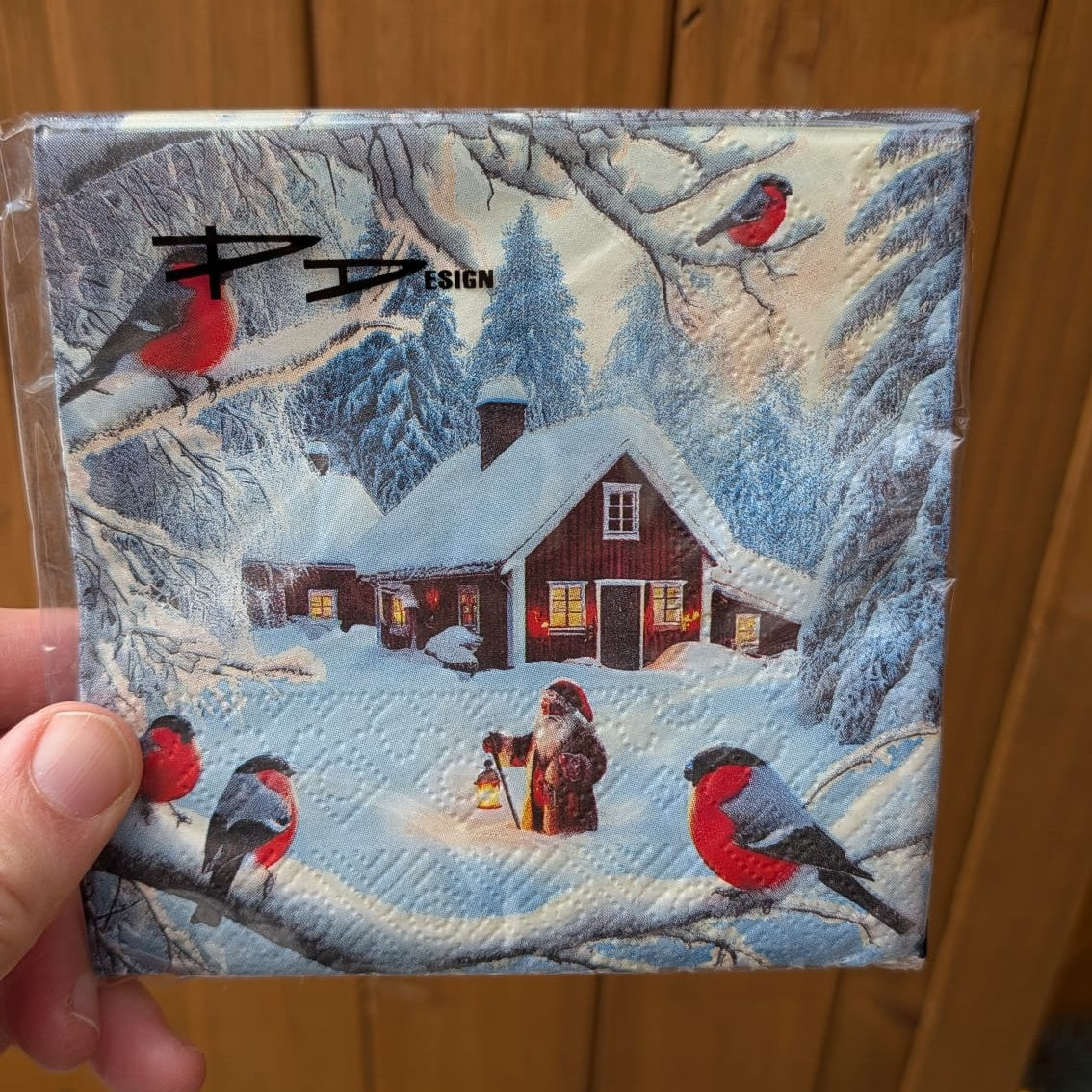 Servietten Schweden Vogel