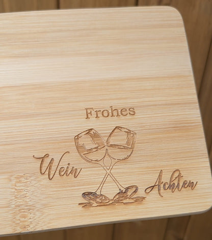 Brettchen Frohes Wein Achten