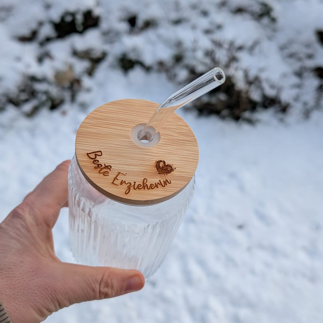 Trinkglas Beste Erzieherin